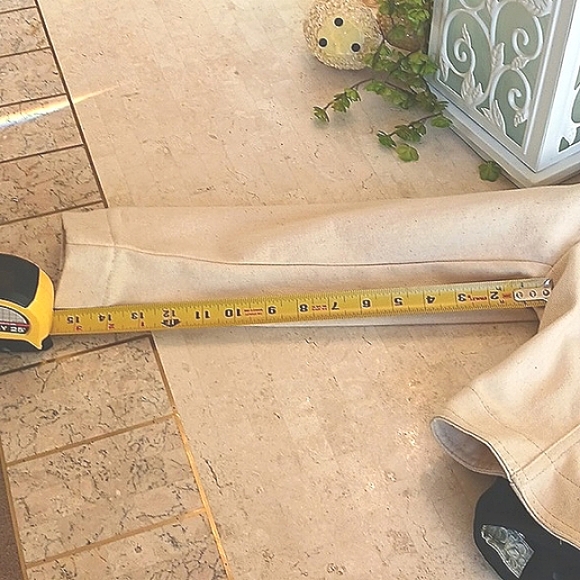 Womens vintage cache jacket with leather trim and metal studs,beautiful/unique - Picture 10 of 13